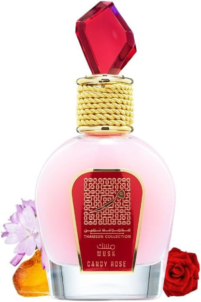 LATTAFA MUSK CANDY ROSE THAMEEN COLLECTION EDP 3.4 U-3