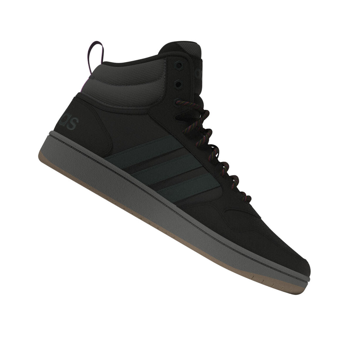 Dames casual sneakers HOOPS 3.0 MID Adidas GZ6681 Zwart