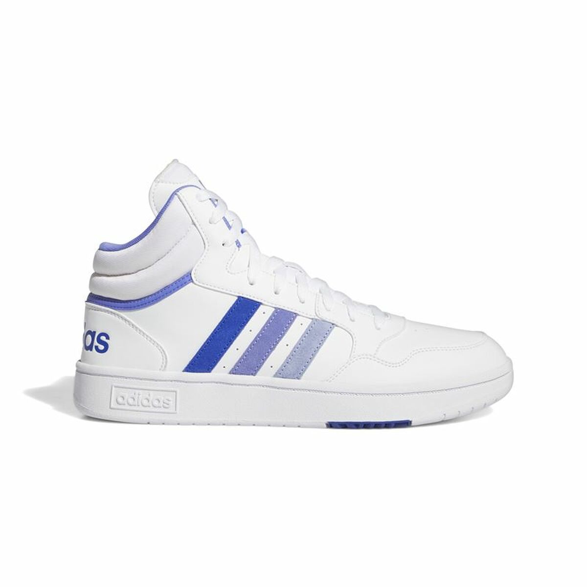Heren casual sneakers Adidas Hoops 3.0 Mid wit