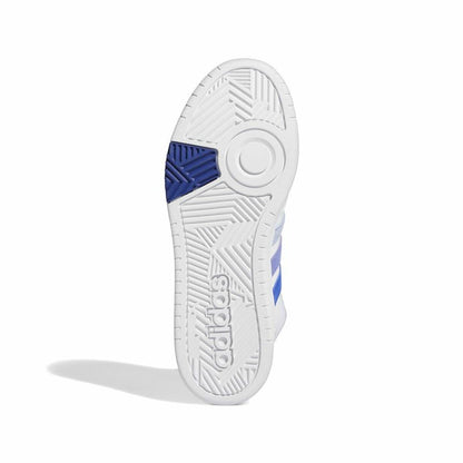 Heren casual sneakers Adidas Hoops 3.0 Mid wit
