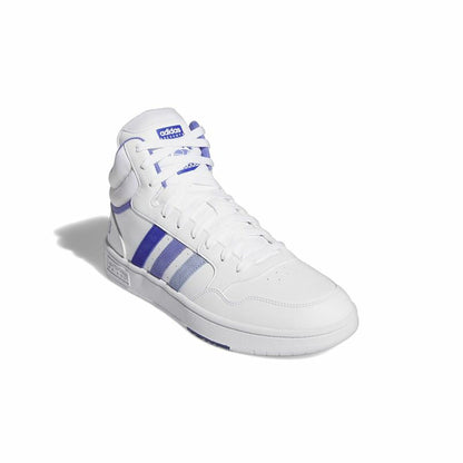 Heren casual sneakers Adidas Hoops 3.0 Mid wit