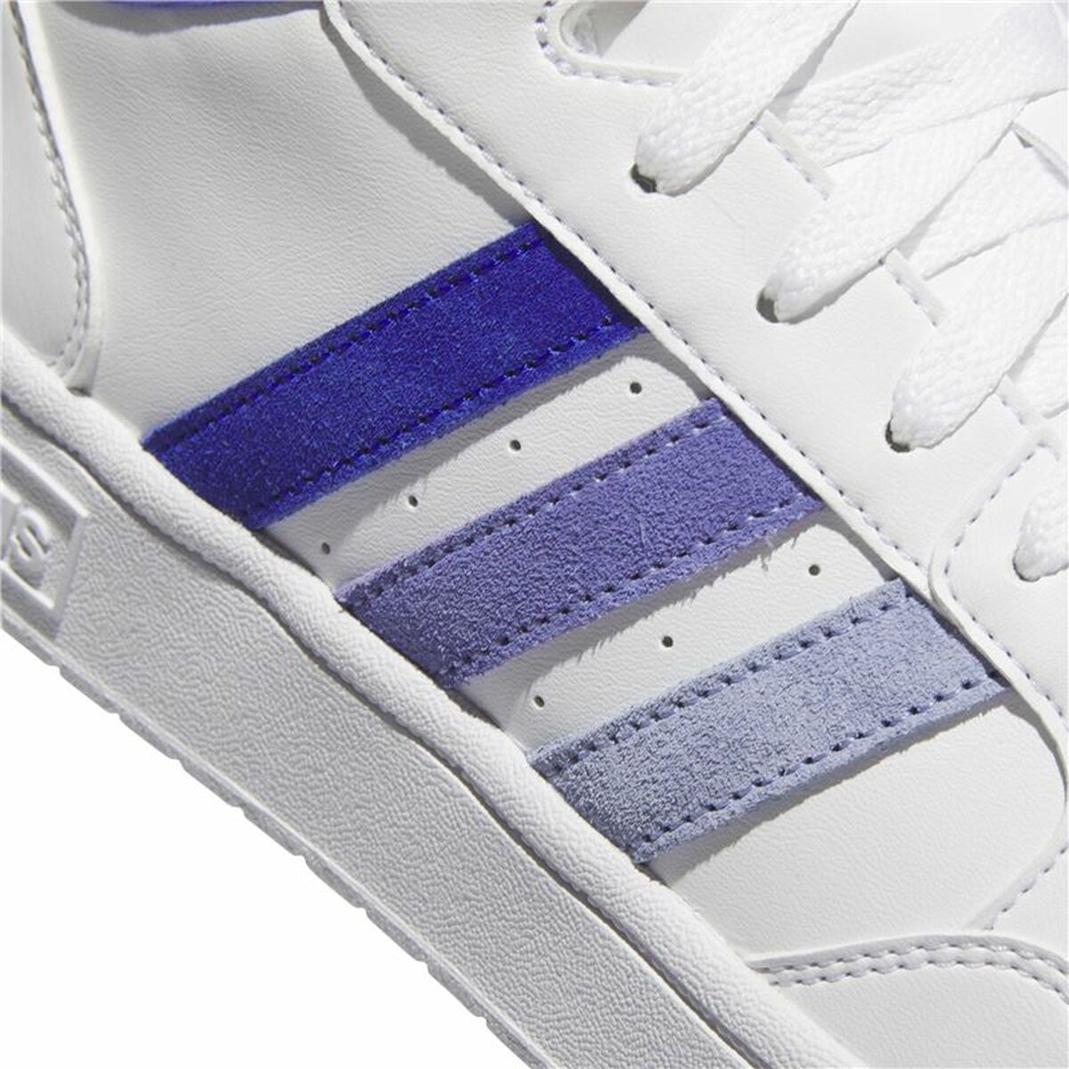 Heren casual sneakers Adidas Hoops 3.0 Mid wit