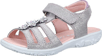 CLEO Ricosta Sandalen - silber