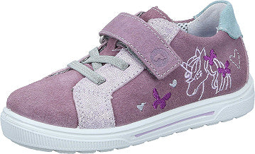 IRINA Ricosta Klettschuhe - pflaume 