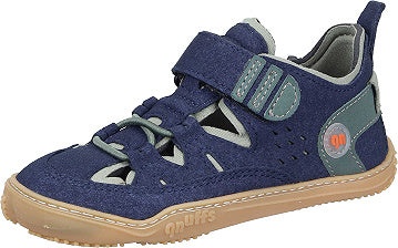 LÄRCHE qnuffs Klettschuhe - blau 