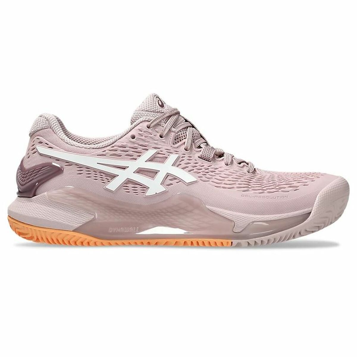Women's Tennis Shoes Asics Gel-Resolution 9 Clay Pink-0