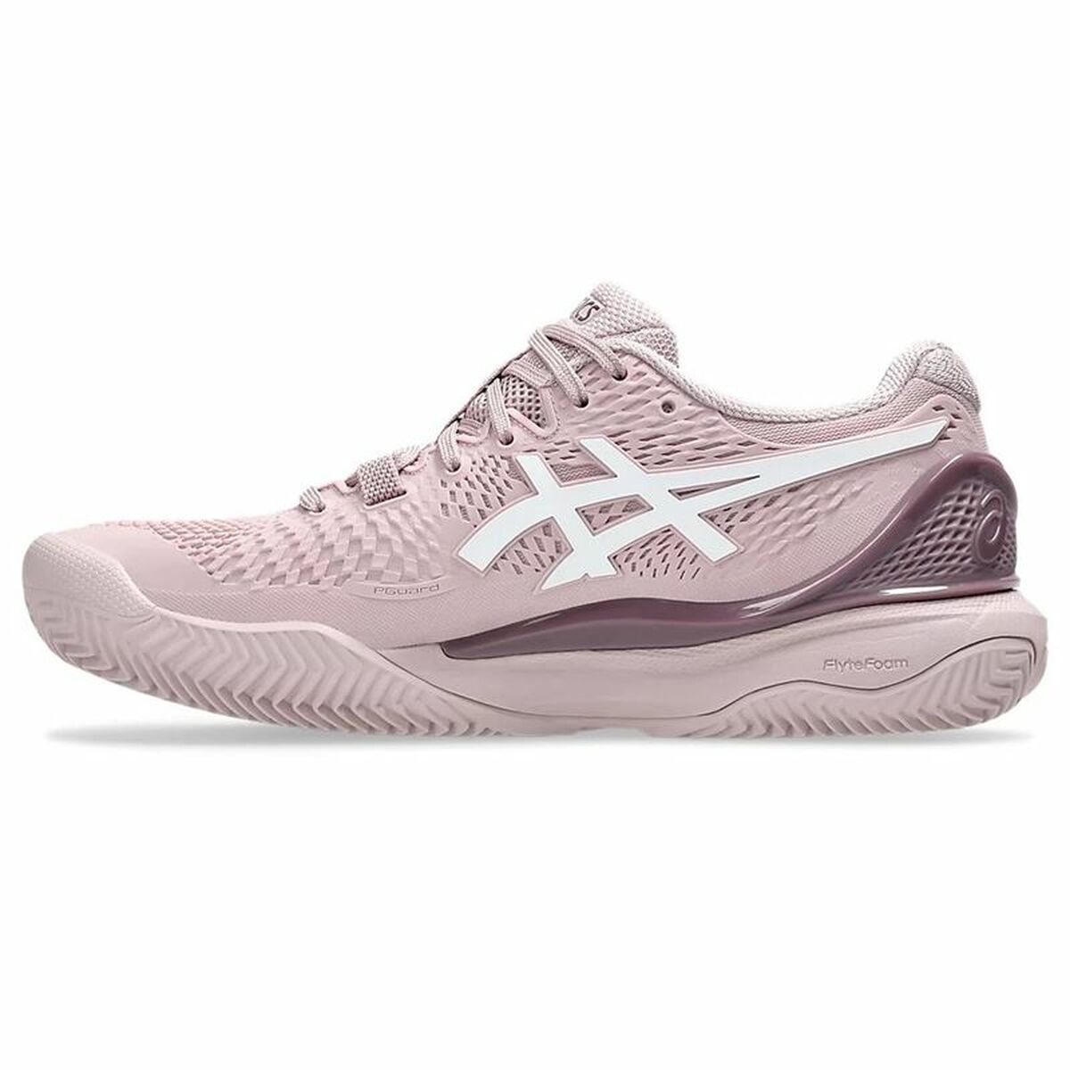 Women's Tennis Shoes Asics Gel-Resolution 9 Clay Pink-6