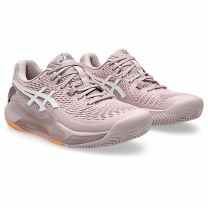 Women's Tennis Shoes Asics Gel-Resolution 9 Clay Pink-3