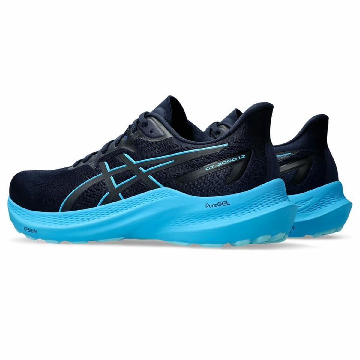 Herensneakers Asics Gt-2000 12 Blauw