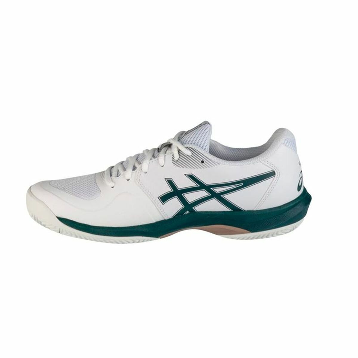 Men's Tennis Shoes Asics Game Ff Clay/Oc White Olive-4
