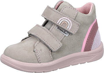LARA Pepino Klettschuhe - hellgrau