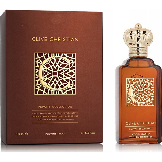 CLIVE CHRISTIAN Woody Leather With Oudh Parfum spray 100ml (652638010229)-0