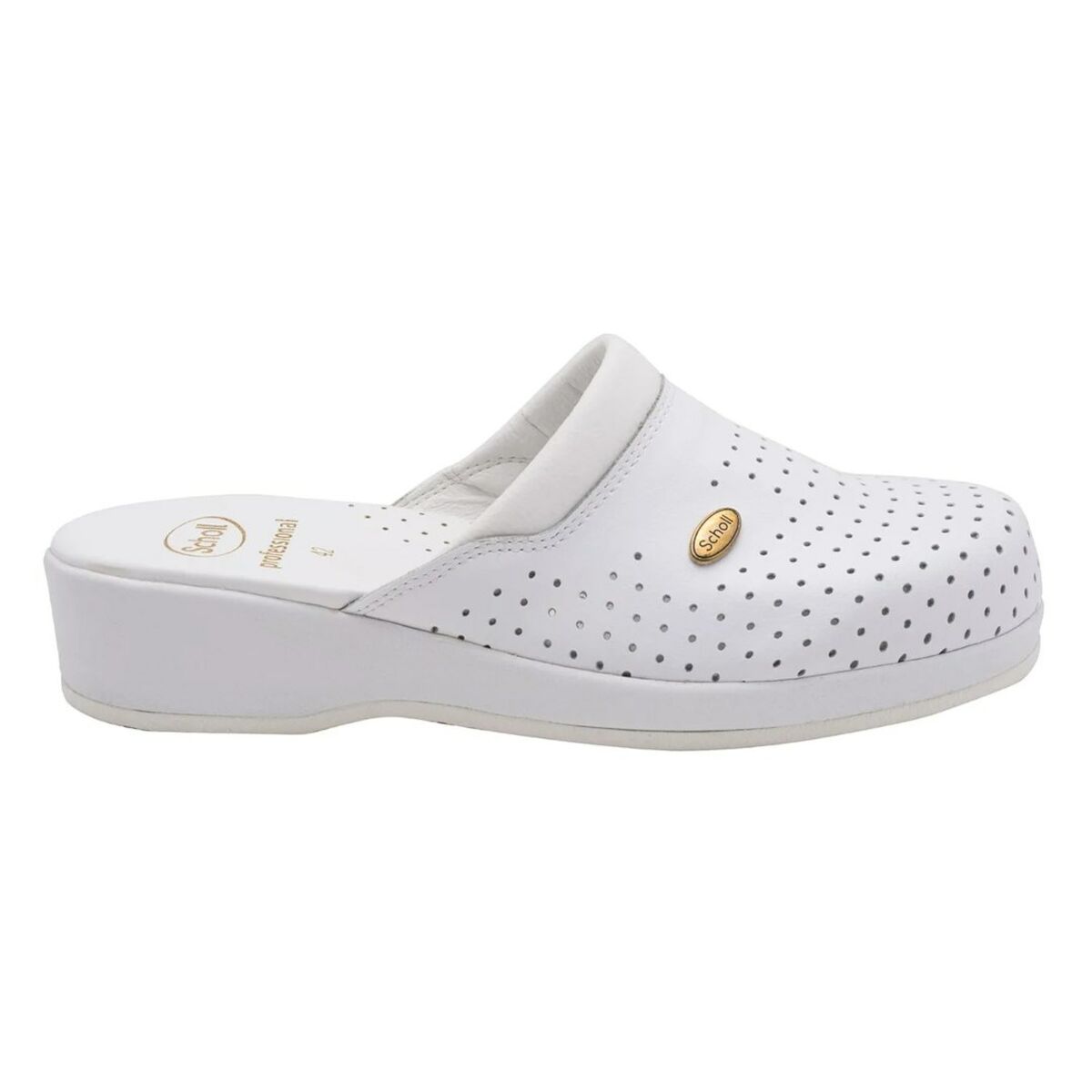 Clogs Scholl Clog Backguard White-2