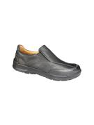 Jomos Slipper glad leer, zwart