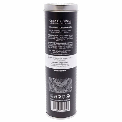 Men's Perfume Cuba Milestone 100 ml-1