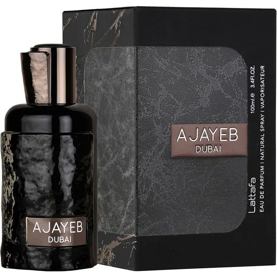 Lattafa Lattafa Ajayeb Dubai Portrait Black Edp 100ml (6290360591551)-0