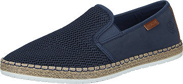 Rieker Slipper - blau 