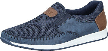 Rieker Slipper - blau 