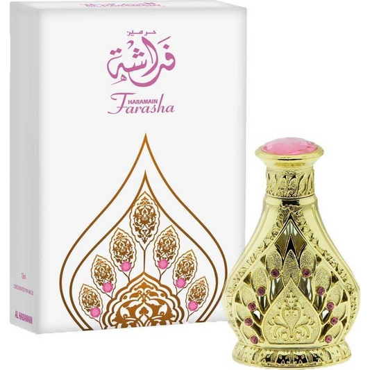 AL HARAMAIN Farasha Unisex Perfumed Oil 12ml (6291100136230)-0