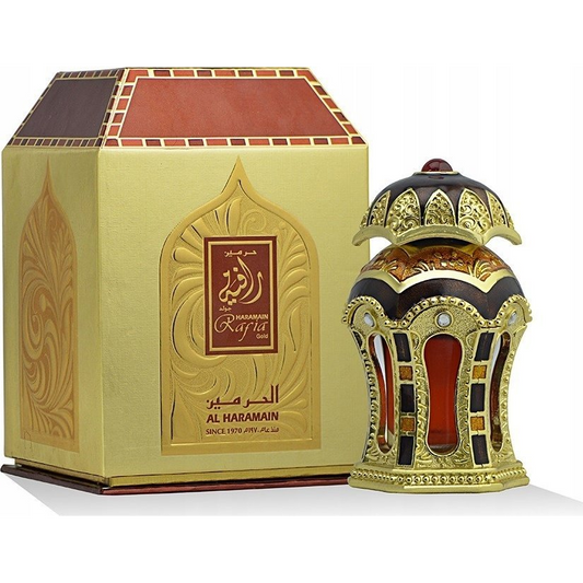 AL HARAMAIN Rafia Gold For Women Perfumed Oil 20ml (6291100138616)-0