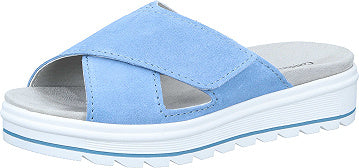 Comfortabel Pantoletten - hellblau 