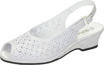 Suave Damen Sandalen - hellgrau 