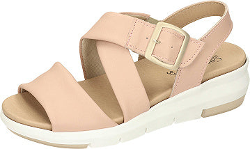 Comfortabel Damen Sandalen - rosa (42)