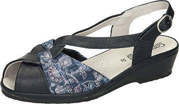 Comfortabel Sandalen - blau (5)