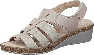 Comfortabel Sandaletten - beige (8)