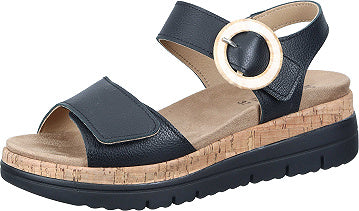 Comfortabel Sandaletten - schwarz (1)