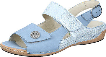 Waldläufer Sandalen - hellblau (55)