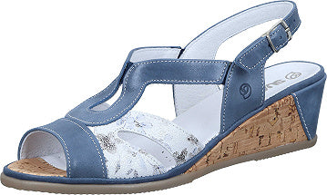 Suave Damen Sandalen - blau