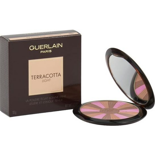 Guerlain Terracotta Puder rozświetlająco-brązujący do twarzy 05 Fonce Rose 10g (891244752)-0