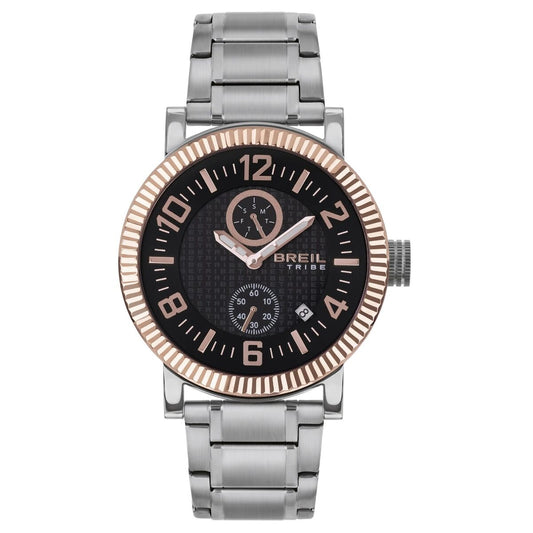 Men's Watch Breil EW0590 Black Silver (Ø 43 mm)-0