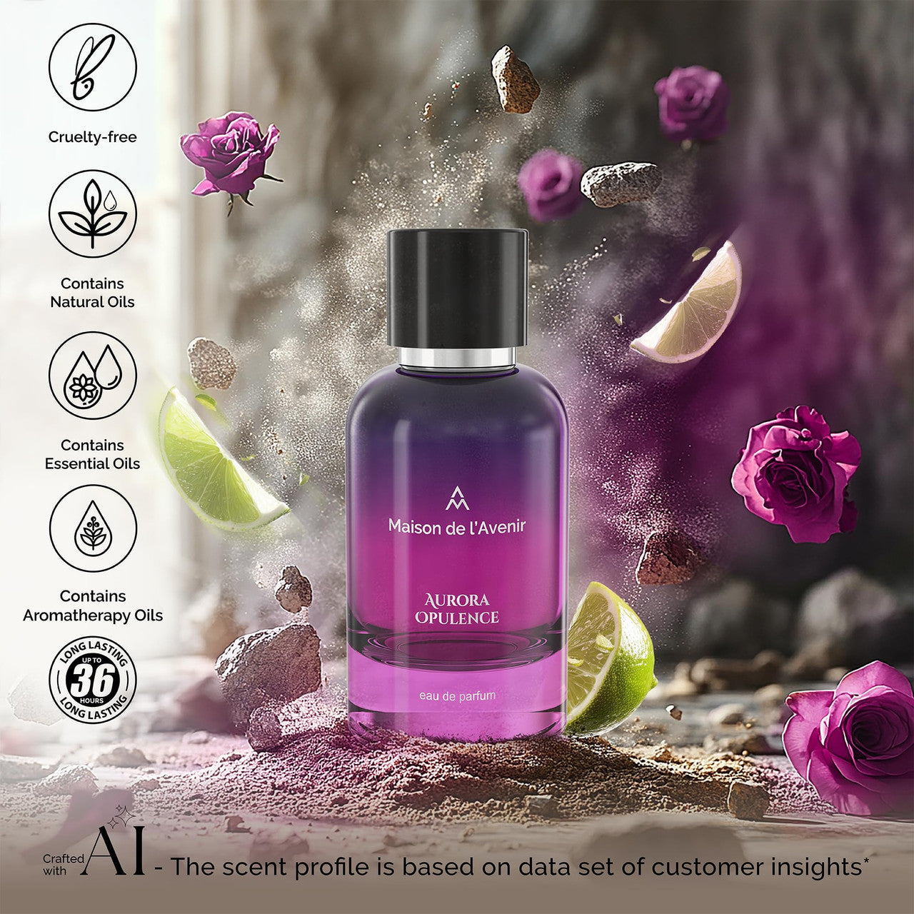 MAISON DE L'AVENIR AURORA OPULENCE EDP 3.4 U-1