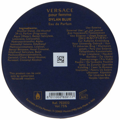 Women's Perfume Versace Dylan Blue Spray Lady Unisex EDP-6