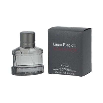 Men's Perfume Laura Biagiotti RomamoR Uomo EDT Spray White Men-0