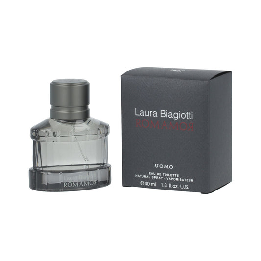 Men's Perfume Laura Biagiotti RomamoR Uomo EDT Spray White Men-0