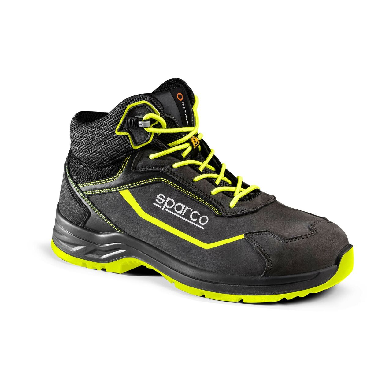 Veiligheidsschoenen Sparco INDY-H JURI S3 geel grijs S3 SRC