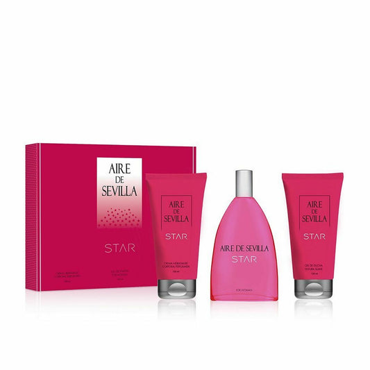 Women's Perfume Set Aire de Sevilla Star 3 Pieces-0