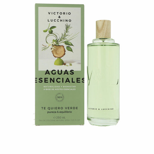 Women's Perfume Victorio & Lucchino Aguas Esenciales Te Quiero Verde EDT 250 ml-0