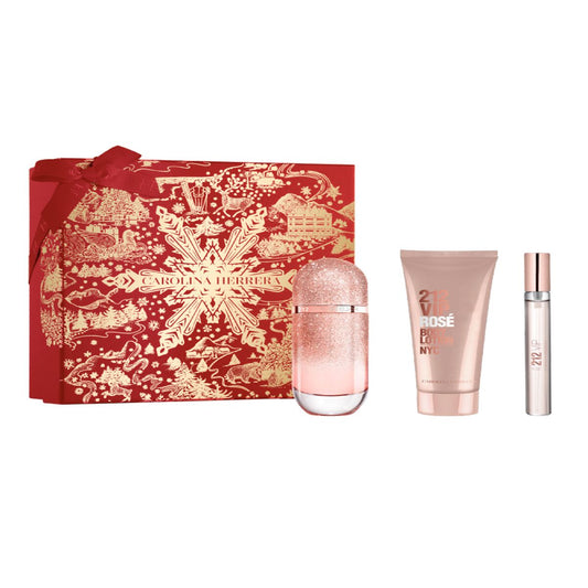 Women's Perfume Carolina Herrera 212 VIP EDP 3 Pieces-0