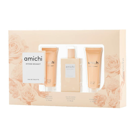 Women's Perfume Set Amichi Intense Bouquet 3 Pieces-0