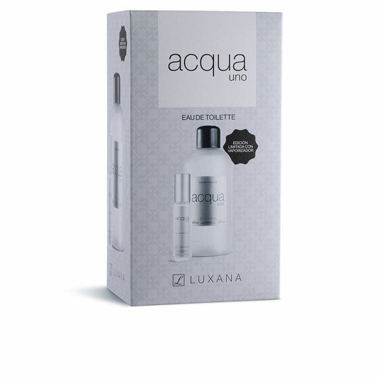 Unisex' Perfume Set Luxana Acqua Uno 2 Pieces-0