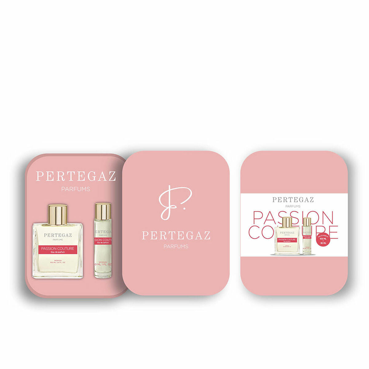 Women's Perfume Set Pertegaz Passion Couture-0