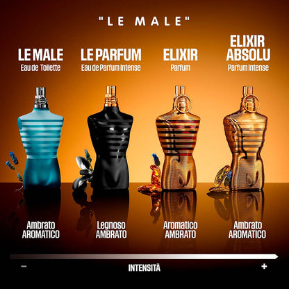 Men's Perfume Jean Paul Gaultier LE MALE ELIXIR ABSOLU PARFUM INTENSE 200 ml-2