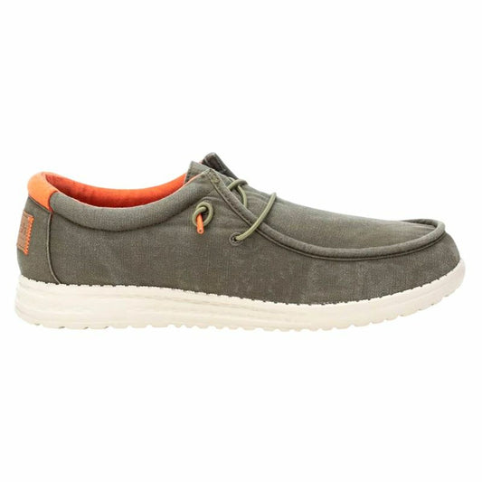 Men's Trainers XTI Cro Canvas Olive