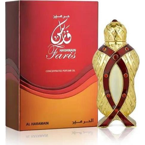 Al Haramain AL HARAMAIN Faris Unisex Perfumed Oil 12ml (6291100136223)-0