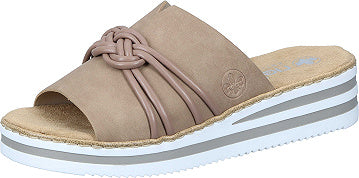 Rieker Pantoletten - beige 