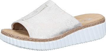 Rieker Pantoletten - beige 